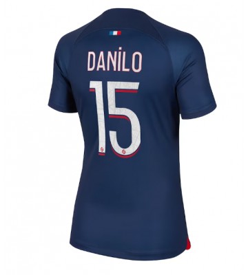 Paris Saint-Germain Danilo Pereira #15 Primera Equipación Mujer 2023-24 Manga Corta